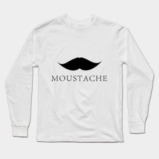 moustache tee Long Sleeve T-Shirt